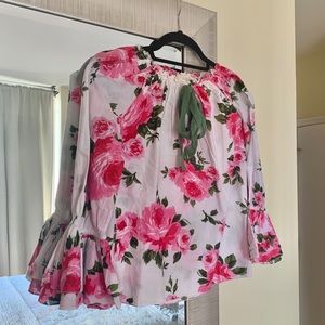 I Pinco Pallino Floral Cotton Shirt